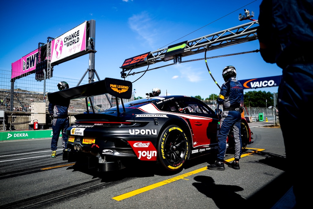 Bastian Buus optimistisk forud for DTM-kamp på Nürburgring.
(Foto: Land-Motorsport)